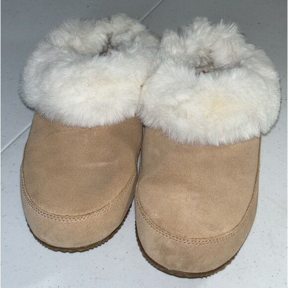 SOREL Go Women's Coffee Run Slipper Tawny Buff Natural - Size 10 - Picture 1 of 9
